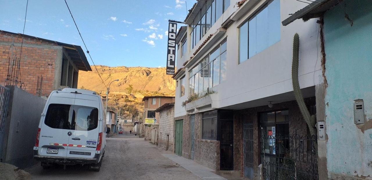 Hotel Misky Punuy - Valle Del Sondondo Andamarca Dış mekan fotoğraf
